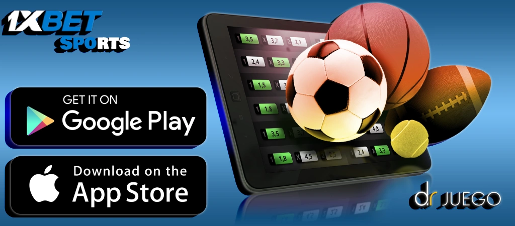 Apuestas Deportivas Móviles de 1xBet Sports