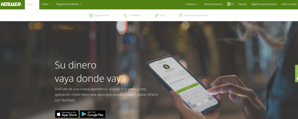 neteller movil