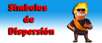 Simbolos de Dispersion