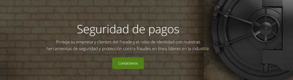 seguridad de pagos