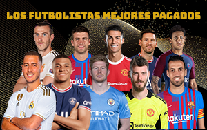 los futbolistas mejor pagados
