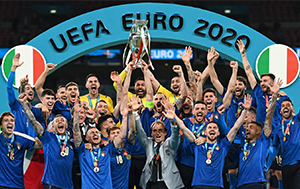 campeon de la copa EURO - italia