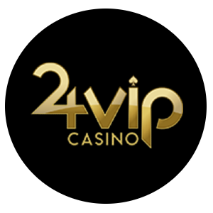 24VIP Casino Logo Circular