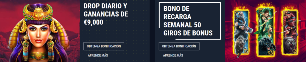 Bonos de Rabona Casino