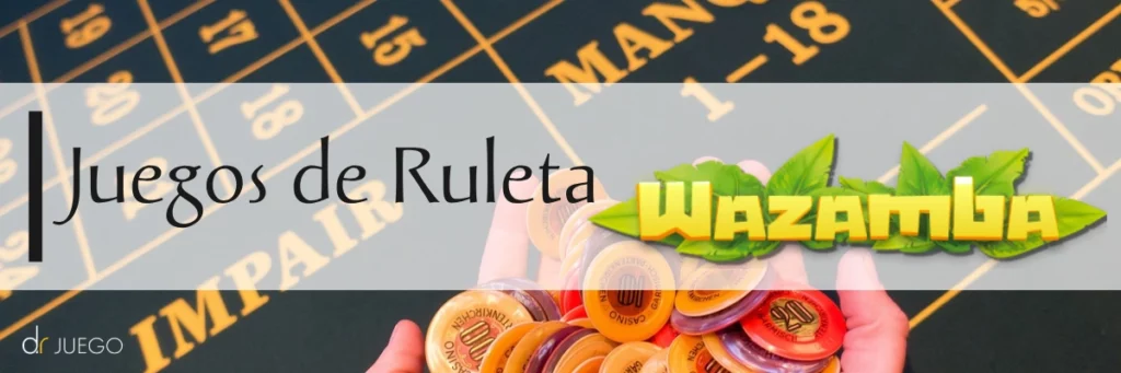 Juega la Ruleta en Wazamba Casino