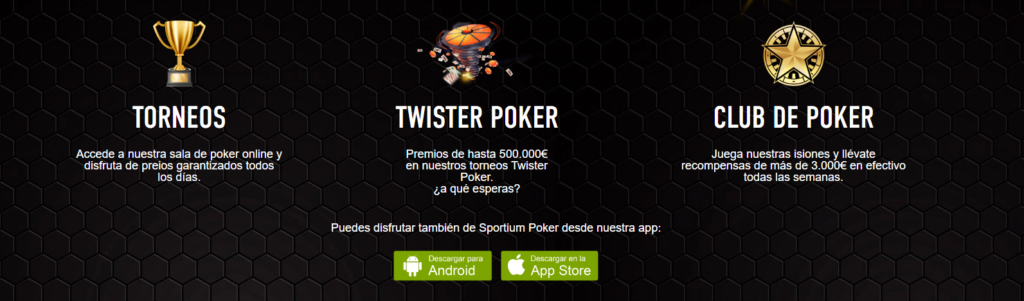 app de sportium.es casino