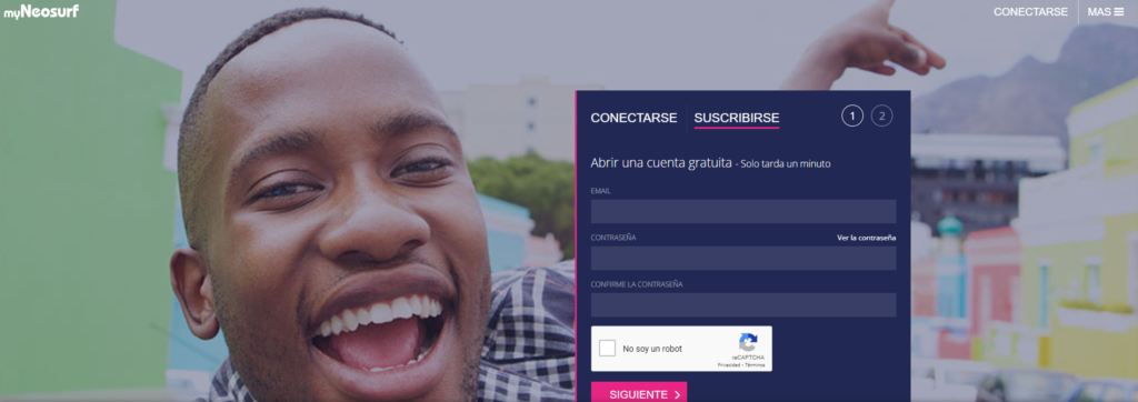 como abrir una cuenta en neosurf