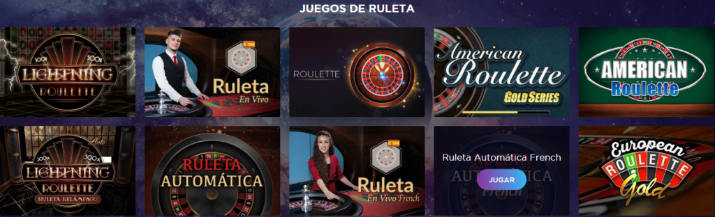 juegos de ruleta