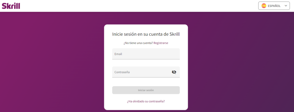 registro en skrill