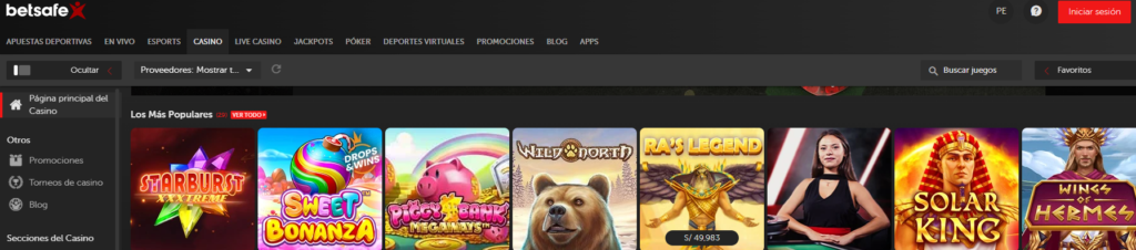 juegos de Betsafe