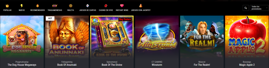 juegos de cobra casino