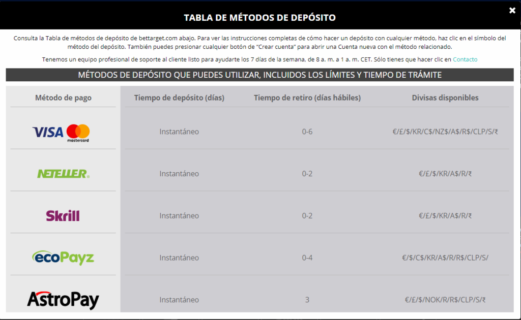 metodos de pago 7