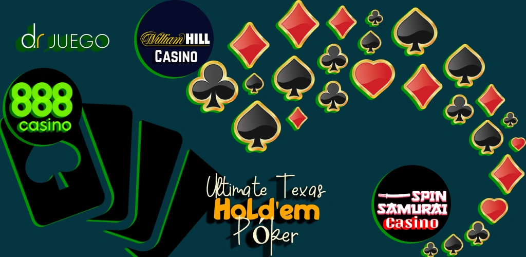 5 Mejores Casinos para Jugar Ultimate Texas Hold'em Póker 