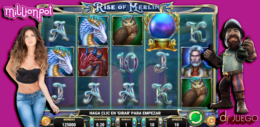 Disfrutas de las Mejores Tragamonedas en Millionpot Casino