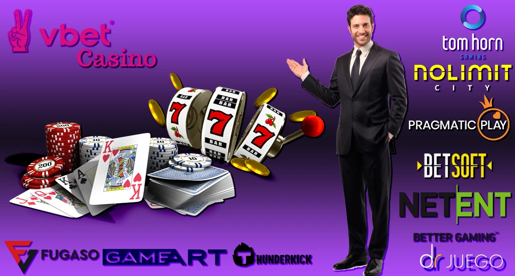 Los Mejores Proveedores de Software en VBet Casino