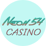 Neon54 Casino Circle Logo