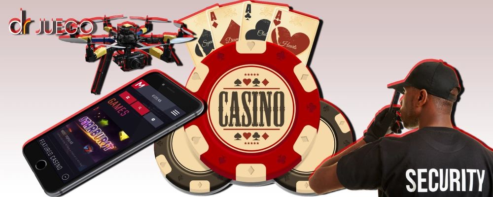 Casino y Drones de Vigilancia