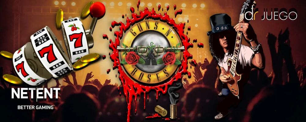 Detalles y Caracteristicas de la Tragaperras Guns N Roses