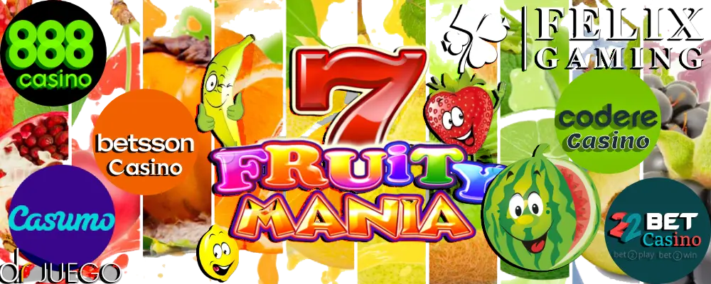Donde Jugar Fruity Mania 5 Mejores Casinos Online