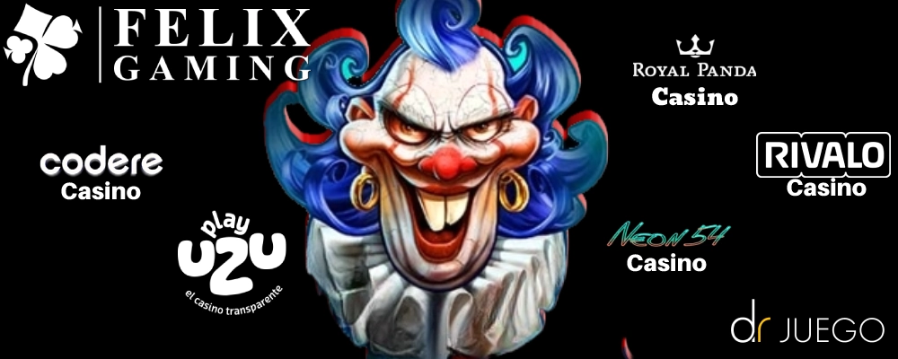 Populares Casinos con Juegos de Felix Gaming