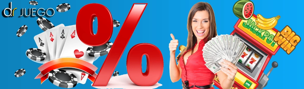 Porcentajes de Pago de un Casino Online con Dinero Real
