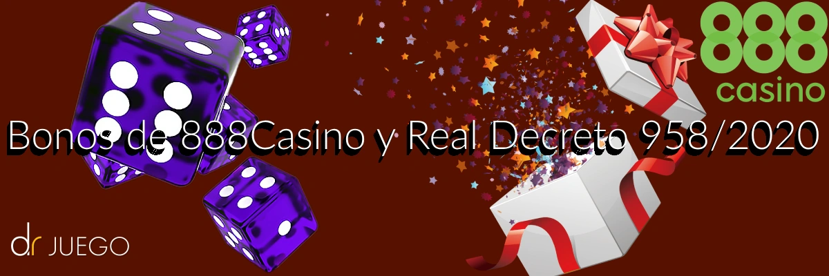 888Casino y el Real Decreto Ley 958_2020