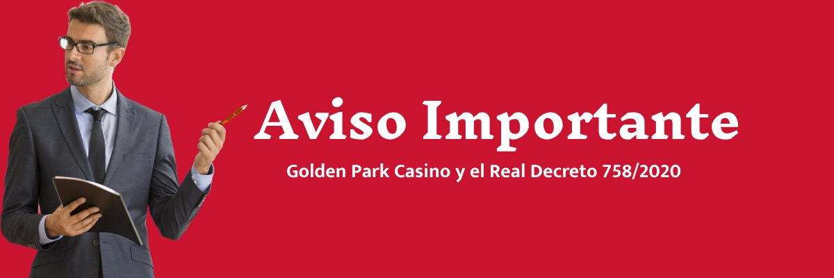 Golden Park Casino y el Real Decreto Ley