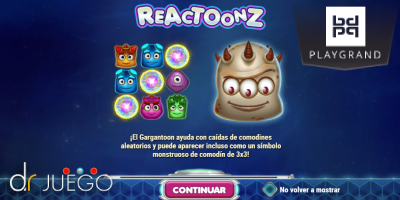 Reactoonz - PlayGrand Casino
